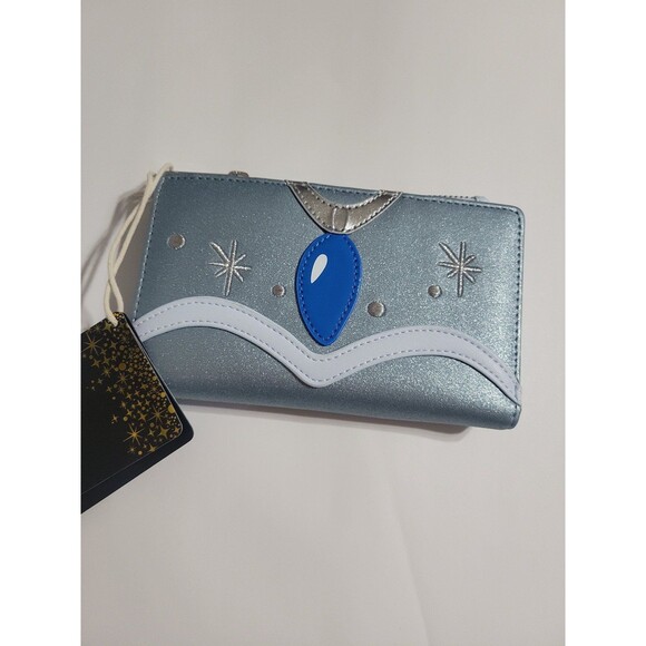 The Princess and the Frog Tiana Blue Gown Glitter Cosplay Backpack And Wallet - Picture 2 of 11